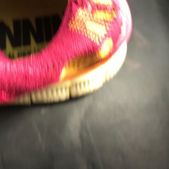 Nike Flyknit Free 5.0 Magenta Orange White Yellow - Picture 8 of 8